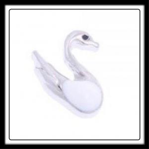 Swan (White) Charm