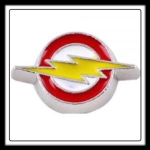 The Flash Logo Charm