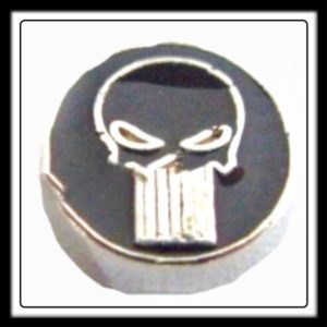 The Punisher Logo Charm
