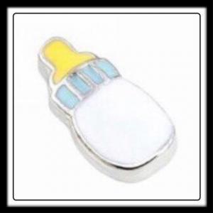 Baby Bottle (White) Charm