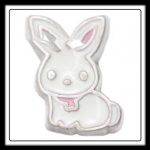 Easter Bunny (White) Charm