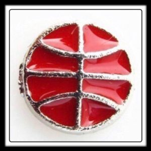 Basketball (Red) Charm