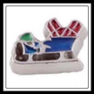 Sleigh w/Gifts (Blue) Charm