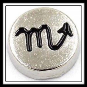 Scorpio (Circle) Charm