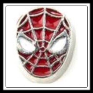 Spiderman Face (Oval) Charm