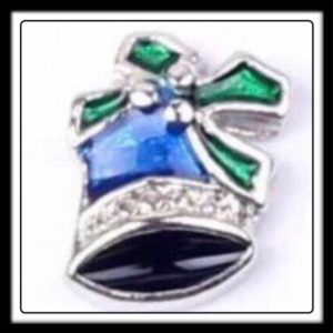 Christmas Bell (Blue) Charm