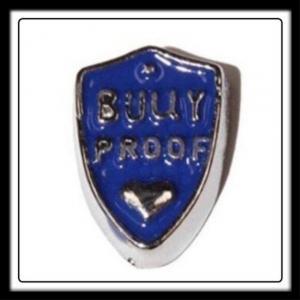 "Bully Proof" Awareness Badge Charm