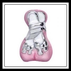 Ballet Shoes (Pink) Charm