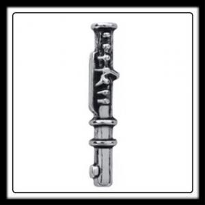 Flute (Silver) Charm